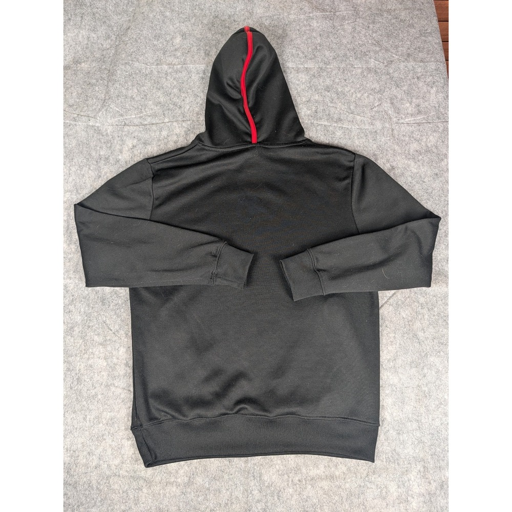 Kansas City‎ Chiefs NFL Team Apparel Black Red Hoodie Mens Small - Picture 2 of 9